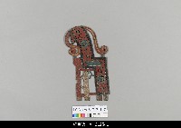 藏品(中國湖北皮影戲道具-太師椅)的圖片